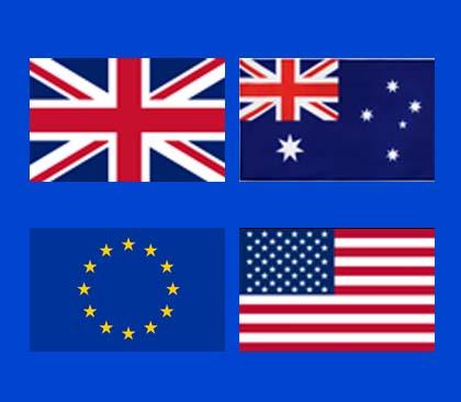 WorldWide RX +  UK Domestic - Europe domestic - Aussie Canada Russia